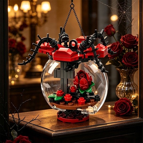 Halloween building blocks - building,