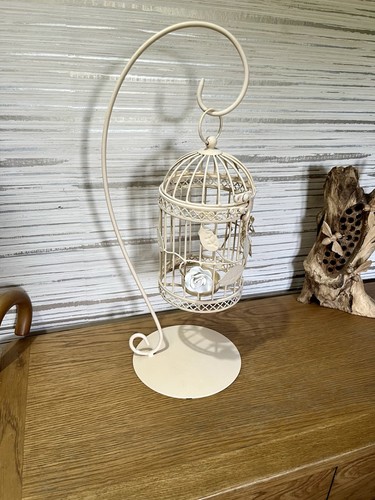 Shabby chic cream metal - shabby,
