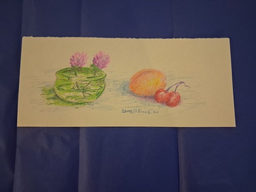 Prison art signed riva - 8,