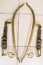 Horse HAMES harness brass