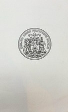 masonic collectables.ENTHRONEMENT OF ORDER OF TEMPLE IN SCOTLAND 1984.