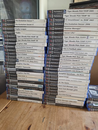 Ps2 games all - 58,