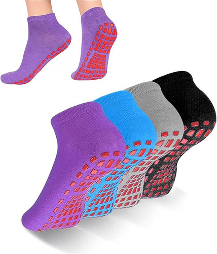 Pairs yoga grip socks - 4,