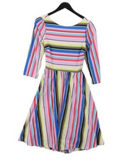 H by Henry Holland A-Line Midi Dress UK8 in Multi