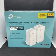 TP-Link Network Extender AV1300 Powerline Gigabit 1300 Mbps TL-PA8010P KIT New
