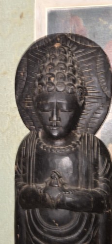 Vintage hand carved - hand, wooden