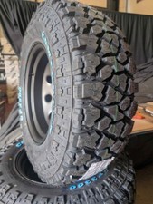 Landrover Defender Deep Dish modular wheels + 285/70x17 MT tyres 90 110 Disco 1