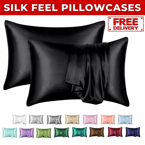 Soft silk pillowcase satin - soft,