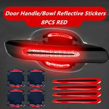 8x Reflective Car Door Handle