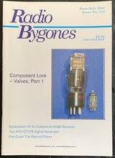 Vintage RADIO BYGONES, No