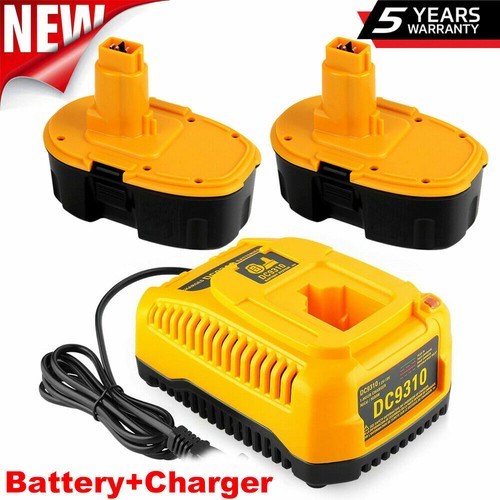 For dewalt 5ah 18v dc9096 - 2x,