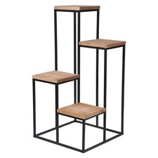 Elegant Metal & Wood Flower