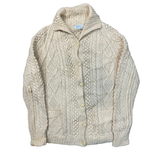 Vintage aran hand knit - vintage,