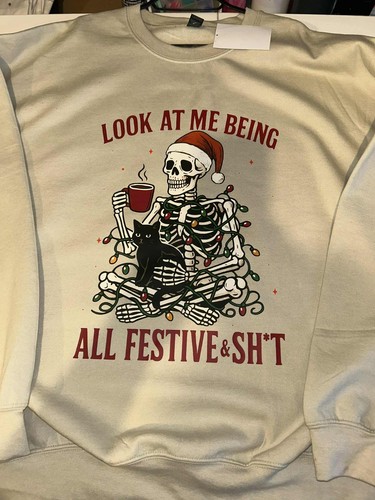 Look being all festive - at,
