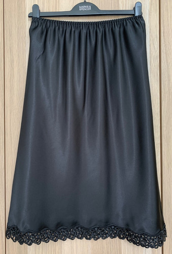 Black waist slip - m&s,