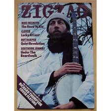 RICHARD THOMPSON ZIG ZAG NO.72 MAGAZINE MAY 1977 RICHARD THOMPSON COVER WITH MOR