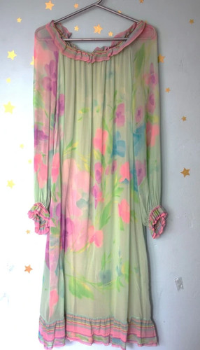 Leonard paris 70s vintage silk - vintage,