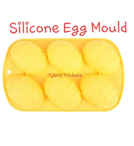 Egg shaped silicone - silicone, mould