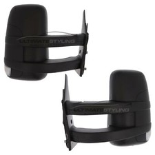 Long Arm Wing Door Mirrors For Iveco Daily Van 2006-2014 Electric Indicator Pair
