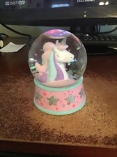 UNICORN  SNOWGLOBE DECORATED