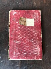 Original Antique Victorian Scrap Book Dated 1876