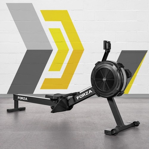 Foldable air rowing machine - rowing,