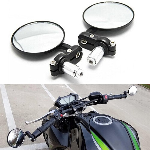Motorcycle round handle - round, 7/8"
