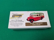 Marsden Models 1:76 OO Gauge Duple Bedford OZAZ Bus Model Kit in Box DU01BF