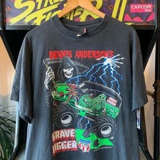 90s grave digger - digger, truck