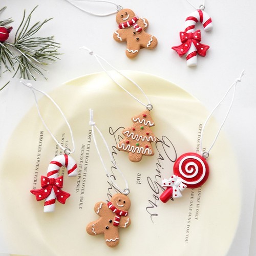 Christmas resin set pendant - christmas,