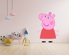 Peppa pig wall sticker - pig,