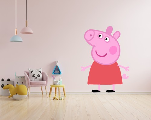 Peppa pig wall sticker - pig,