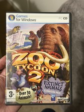 Zoo Tycoon 2: Extinct Animals Expansion Pack PC CD-ROM Windows Game