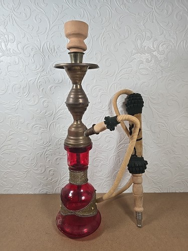 Moroccan hookah pipe with clay - pipe,