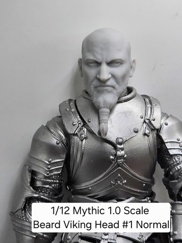 Printed beard viking 1 - 3d,