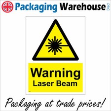 WS515 WARNING LASER BEAM SIGN BRIGHT RED BLIND BURN LASER PEN SECURITY XRAY