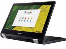 Touch screen ACER Spin Laptop Tablet 11.6" 2-in-1  Chromebook 4GB RAM 32GB HDMI
