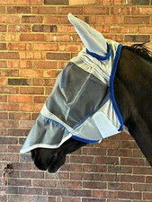 Ruggles Heavy Horse Fly Mask With Or Without Nose Guard - Fly & Bug Protection