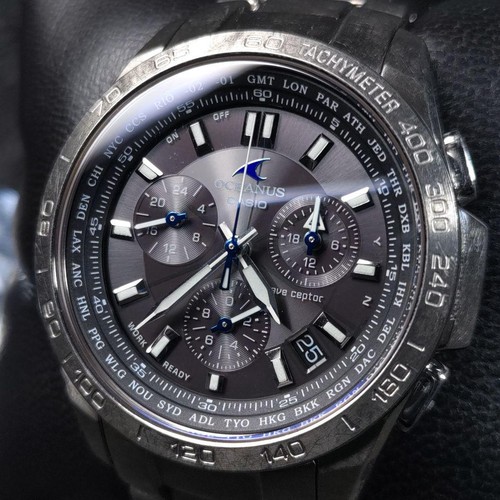 Casio oceanus ocw600 solar - casio,