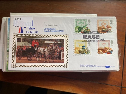 Lord selborne signed 1989 - lord,