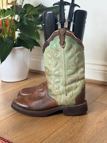 Vintage justin western cowboy - vintage,