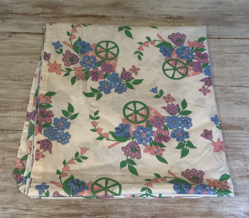 Vtg mod flower power - power, floral