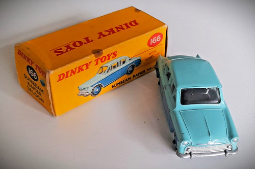 Vintage dinky toys 166 sunbeam - toys,
