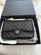 Chanel Large Flap bag. Grained
