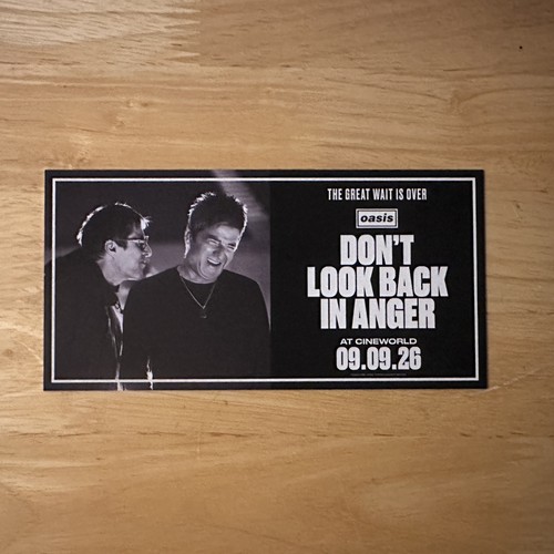 Oasis don look back in - oasis,