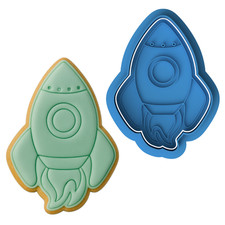 Rocket Ship Cookie Cutter and