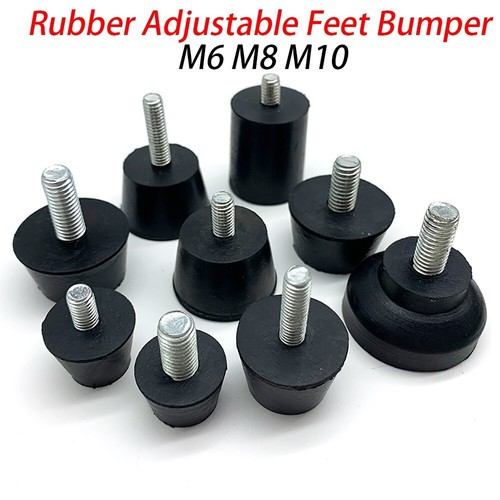 Rubber feet bumper pads - rubber, m6