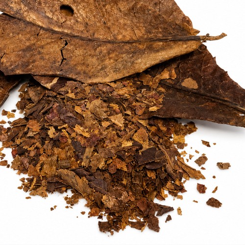 Crushed indian almond - indian, leaves