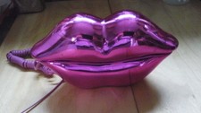 Novelty Vintage Hot Pink Lips