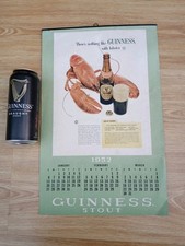 Guinness Vintage 1952 Calendar